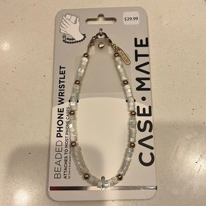 NWT beaded phone wristlet